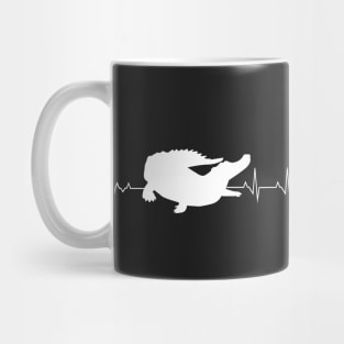 Aligator Heartbeat Mug